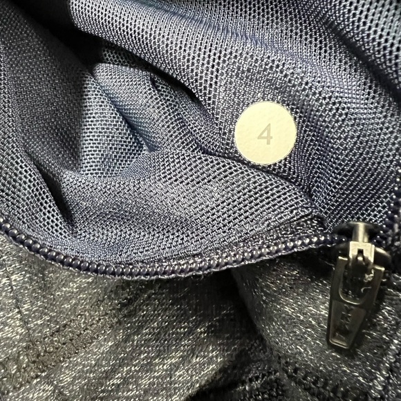 LULULEMON Forme Jacket Reversible Slub Denim Limitless Blue Black 4 - Picture 12 of 12